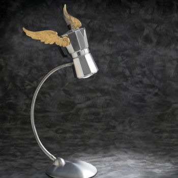 Design intitolato "MOKA Light" da Lampons, Opera d'arte originale, Mobili