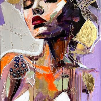 Malerei mit dem Titel "Irida" von Lana Frey, Original-Kunstwerk, Acryl