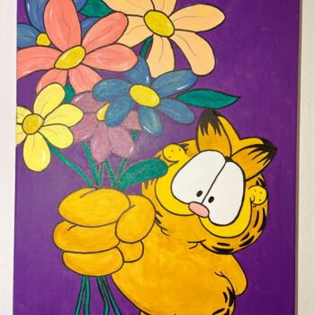 Pintura intitulada "Flowerstime" por Lana Graule, Obras de arte originais, Acrílico