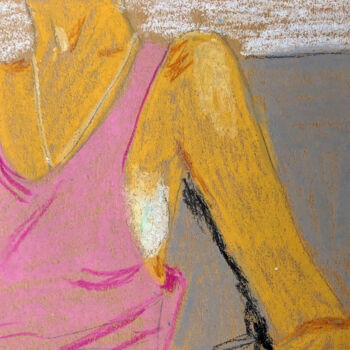 Рисунок под названием "Hot day" - Lana Krainova, Подлинное произведение искусства, Пастель