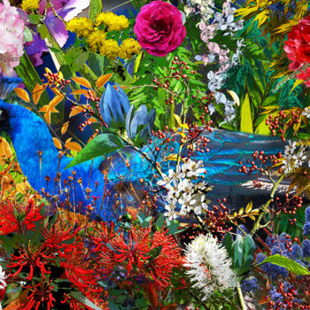 Фотография под названием "Persian garden with…" - Lana Photography, Подлинное произведение искусства