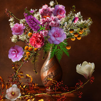 Фотография под названием "Spring bouquet" - Lana Photography, Подлинное произведение искусства