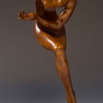 Sculptuur getiteld "L'éveil" door Jean-Louis Landraud, Origineel Kunstwerk