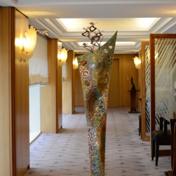 Sculpture titled "Le Printemps" by Jean-Louis Landraud, Original Artwork