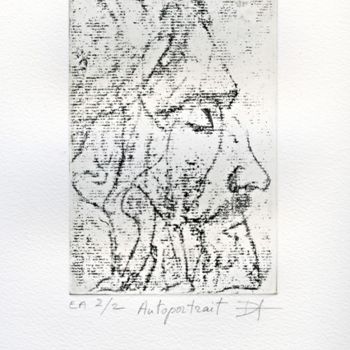 Sculpture intitulée "Autoportrait" par Lanhor, Œuvre d'art originale, Autre
