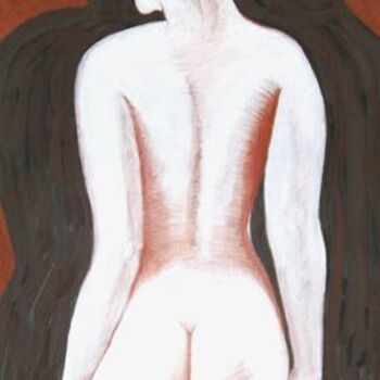 Peinture intitulée "Madeleine" par Lanhor, Œuvre d'art originale, Huile