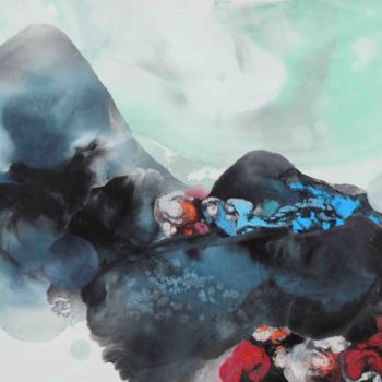Ζωγραφική με τίτλο ""The Ink Soul" 墨魂 #…" από Lanying Yu, Αυθεντικά έργα τέχνης, Μελάνι