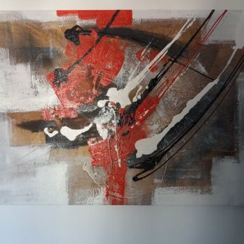 Painting titled "elixire-900-x-600-x…" by Laot Sebastien, Original Artwork, Acrylic