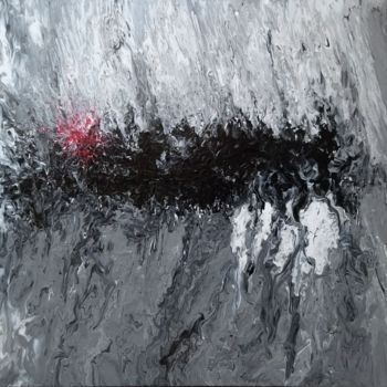 Картина под названием "Oxymore : L144" - Laou, Подлинное произведение искусства, Акрил