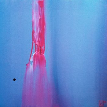 Schilderij getiteld "In vitro : L150" door Laou, Origineel Kunstwerk, Acryl