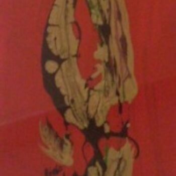 Картина под названием "chinoiserie" - Eveline Ghironi (khava), Подлинное произведение искусства, Витражная роспись