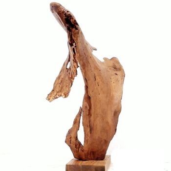 Scultura intitolato "Illusory wholeness.…" da Lara Shabelnik, Opera d'arte originale, Legno