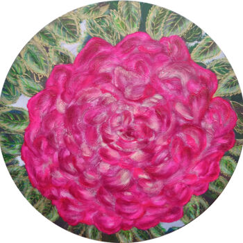 Pintura intitulada "Die Paradies Rose" por Lari Peters, Obras de arte originais, Acrílico
