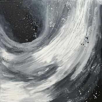 Painting titled "Universe" by Larisa Robins, Original Artwork, Acrylic Mounted on Wood Stretcher frame