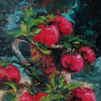 Painting titled "Вкус лета" by Larisa Tkach, Original Artwork, Oil