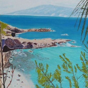 Pintura intitulada "Maui" por Herscovitch Larry, Obras de arte originais