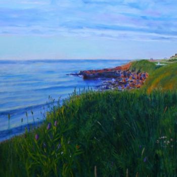 Malarstwo zatytułowany „Cape Breton Sunset” autorstwa Herscovitch Larry, Oryginalna praca