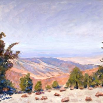 Картина под названием "Wildrose Peak View" - Herscovitch Larry, Подлинное произведение искусства, Масло
