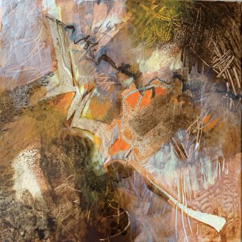 Pintura titulada "L'OEIL DU DRAGON" por Laurent Maunoury, Obra de arte original, Acrílico Montado en Bastidor de camilla de…