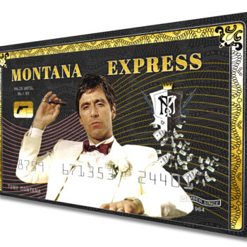 Escultura intitulada "Montana Express" por Lascaz, Obras de arte originais, Alumínio