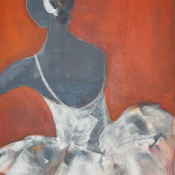 Painting titled "Entrée en scène" by Patricia Garreau, Original Artwork, Acrylic