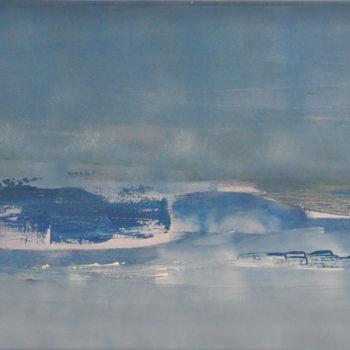 Pittura intitolato "La  vague" da Patricia Garreau, Opera d'arte originale, Acrilico