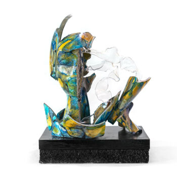 Skulptur mit dem Titel "Artemisia's dream" von Laura Alunni, Original-Kunstwerk, Keramik