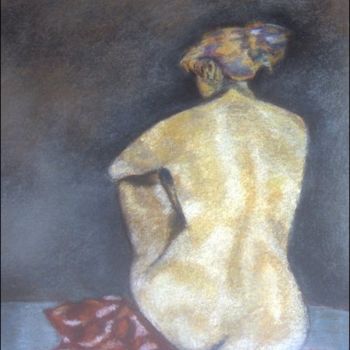 Painting titled "Nudo  artistico" by Laura Cappelletti, Original Artwork