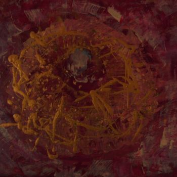 Painting titled "sphere-of-wishes-no…" by Lauryna, Original Artwork, Acrylic