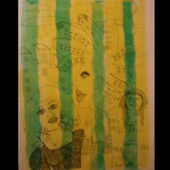 Drawing titled "Proyectos, The proj…" by Laura Capurro, Original Artwork, Other