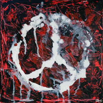 Painting titled "Resistance" by Laura Hol, Original Artwork, Acrylic