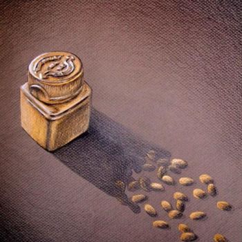 Collagen mit dem Titel "pills2.jpg" von Laura Lee Gulledge, Original-Kunstwerk