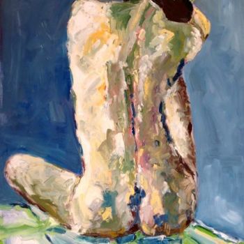 Painting titled "About a woman" by Laura Tedeschi Pittrice, Original Artwork, Oil