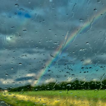 Fotografia intitulada "Perle de ciel" por Laure Charrin, Obras de arte originais