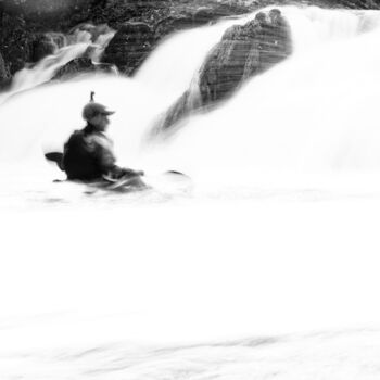 Photography titled "Kayak" by Laure Metayer, Original Artwork, Digital Photography