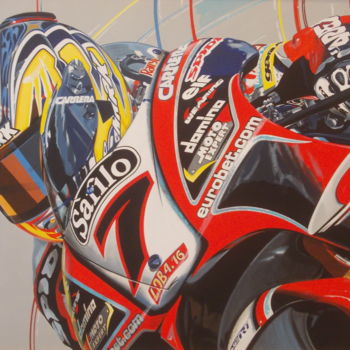 Painting titled "GP 250" by Laurence Delmotte-Berreby, Original Artwork, Acrylic