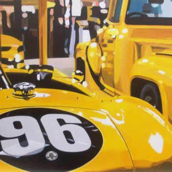 Peinture intitulée "ACCobra et son "sho…" par Laurence Delmotte-Berreby, Œuvre d'art originale, Acrylique