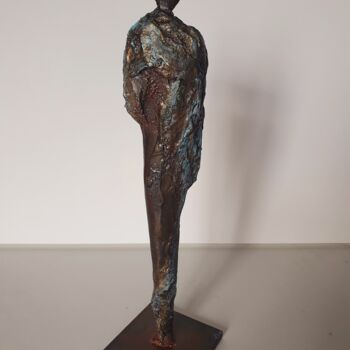 Скульптура под названием "Sans titre 3" - Laurence Clerembaux, Подлинное произведение искусства, Глина