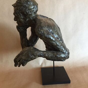 Скульптура под названием "Ralph" - Laurence D Antonio Lignel, Подлинное произведение искусства, Керамика