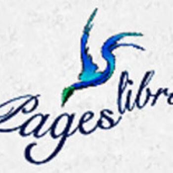 Disegno intitolato "Pages libres : logo" da Laurence De Sainte-Maréville, Opera d'arte originale