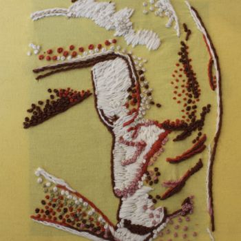 "Torse blanc" başlıklı Tekstil Sanatı Fontencomble tarafından, Orijinal sanat
