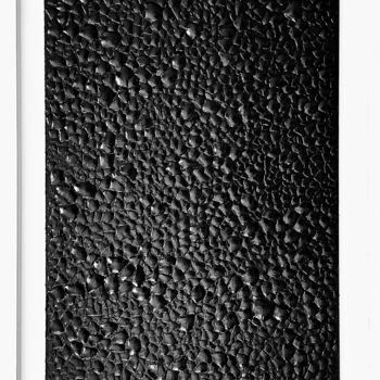 Κολάζ με τίτλο "BLACK" από Laurence Lbn, Αυθεντικά έργα τέχνης, Σπρέι βαφής Τοποθετήθηκε στο Ξύλινο πάνελ