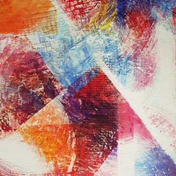 Pintura titulada "Submersions" por Laurence Machard Brujas, Obra de arte original, Tinta Montado en Bastidor de camilla de m…