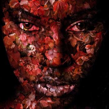 Digital Arts titled "DEEP SOUL 83" by Laurence Verney, Original Artwork, Manipulated Photography Mounted on Aluminium