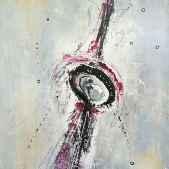 Peinture intitulée "Éclosion 12" par Laurence Girerd, Œuvre d'art originale, Acrylique Monté sur Châssis en bois