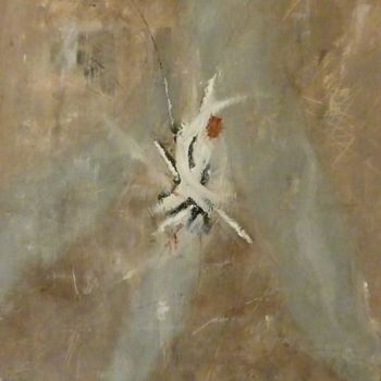 Painting titled "Danse blanche" by Laurence Girerd, Original Artwork