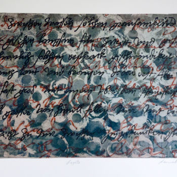 Incisioni, stampe intitolato "Legato" da Laurence Prévost, Opera d'arte originale, Acquaforte