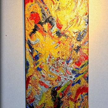 Peinture intitulée "FRAGRANCE Coloré" par Laurent Boron, Œuvre d'art originale, Huile