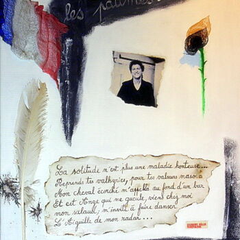 Pintura titulada "Alchimie Romantique…" por Laurent Boron, Obra de arte original, Acrílico Montado en Bastidor de camilla de…