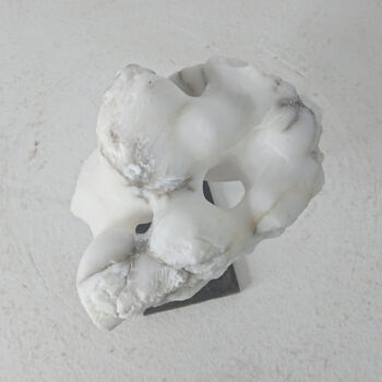 Скульптура под названием "Petit nuage" - Laurent Boucheron, Подлинное произведение искусства, Камень